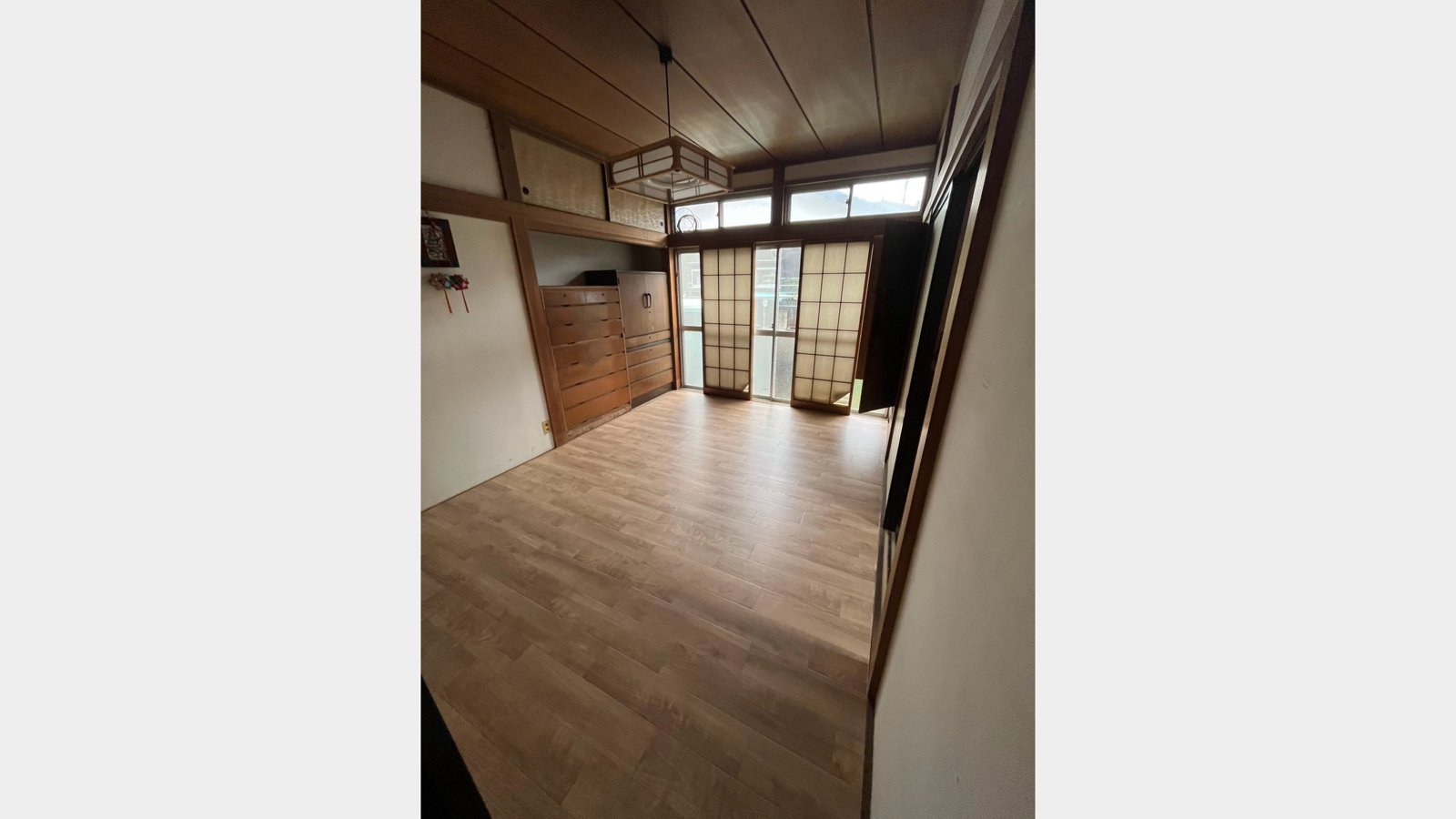 浸水した和室2部屋の床張り替え工事