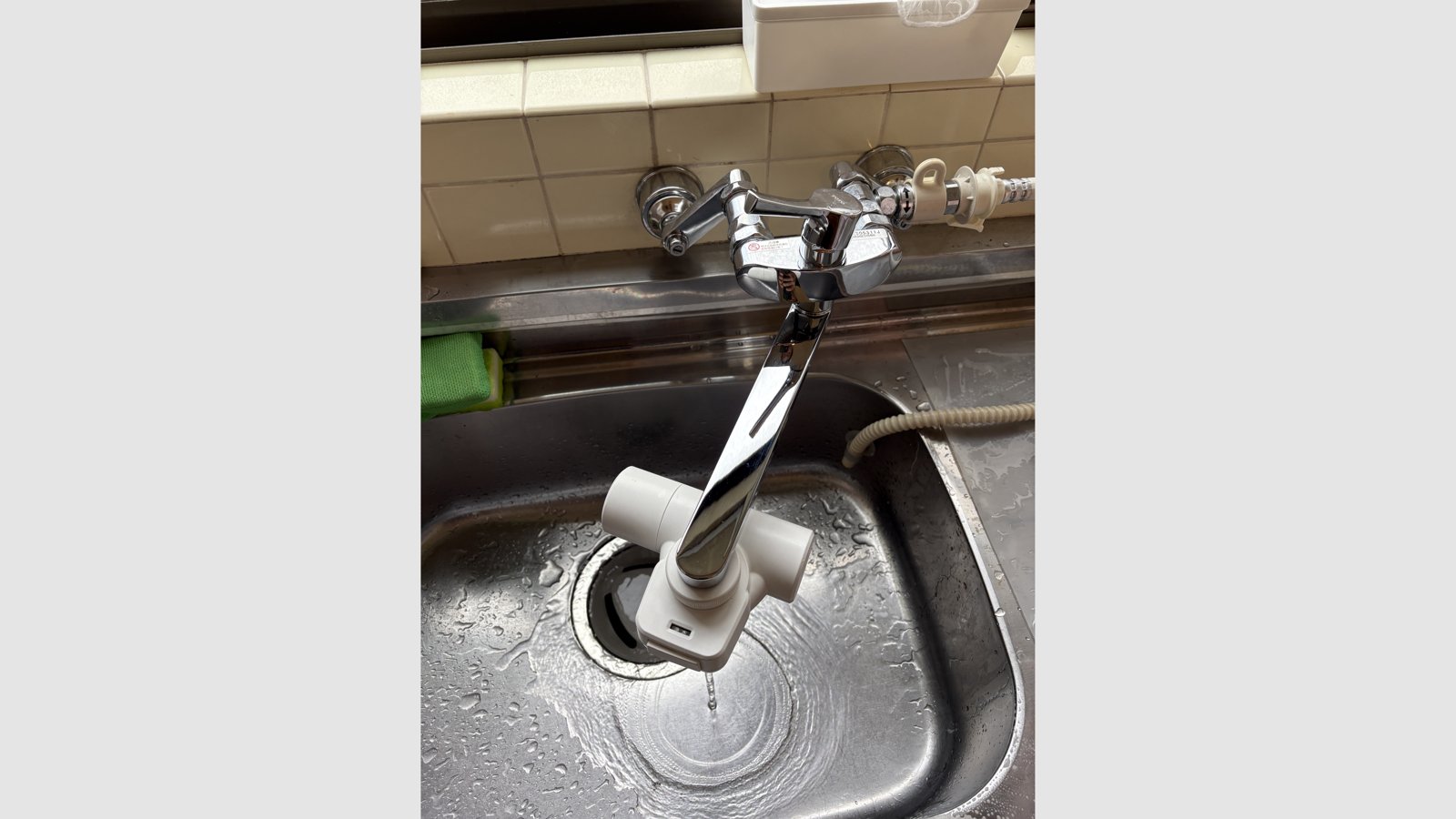 キッチン水栓の交換工事（浄水器・食洗機対応）